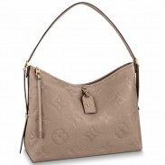 Louis Vuitton CarryAll MM Bag in Monogram Empreinte Leather M46292