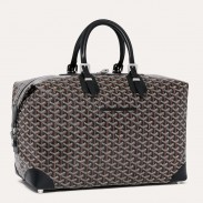 Goyard Bowling 45 Bag in Noir Goyardine Canvas