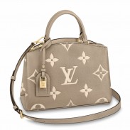 Louis Vuitton Petit Palais Bag in Bicolor Monogram Empreinte Leather M58914