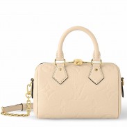 Louis Vuitton Speedy Bandouliere 20 Bag in Monogram Empreinte Leather M58954