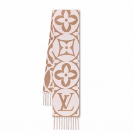 Louis Vuitton Beige LV Medallion Scarf M79213