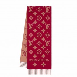 Louis Vuitton LV Essential Scarf In Red Wool M79502