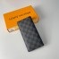 Louis Vuitton Brazza Wallet in Damier Graphite Canvas N62665